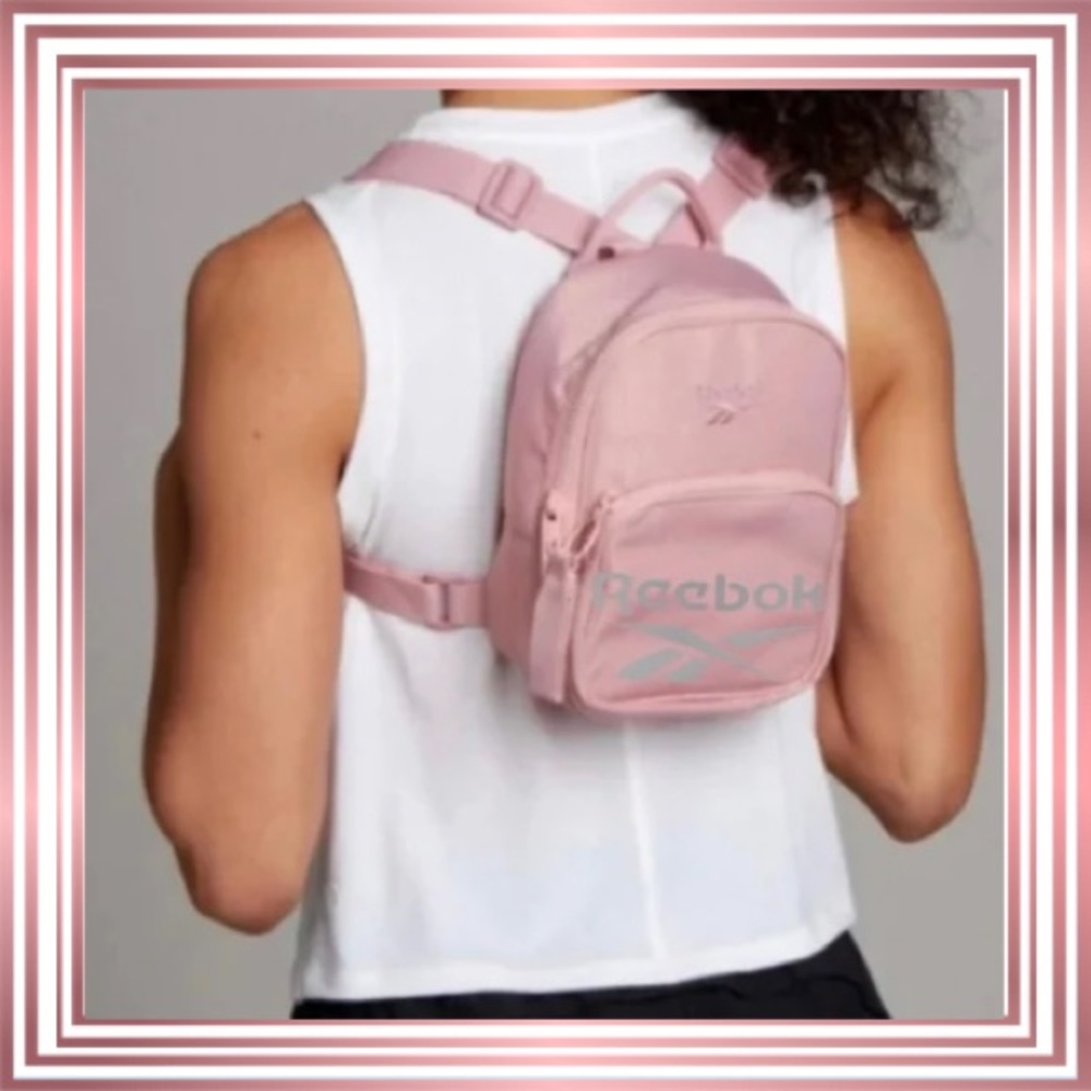 REEBOK Ashen Lilac Classic Logo Mini Backpack